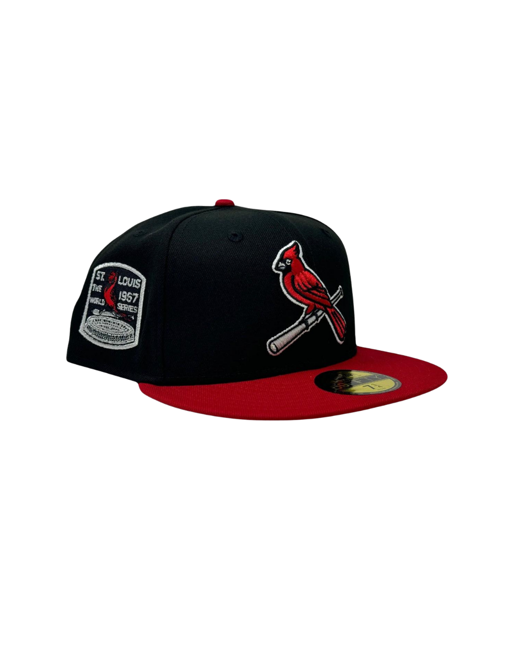 St. Louis Cardinals 1967 World Series Black 5950 Gray Brim New Era Fitted