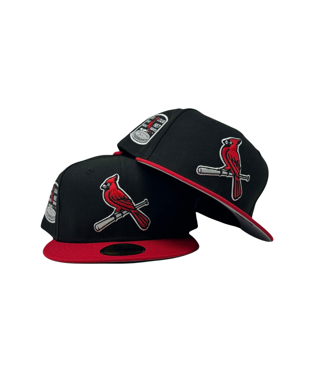 St. Louis Cardinals 1967 World Series Black 5950 Gray Brim New Era Fitted