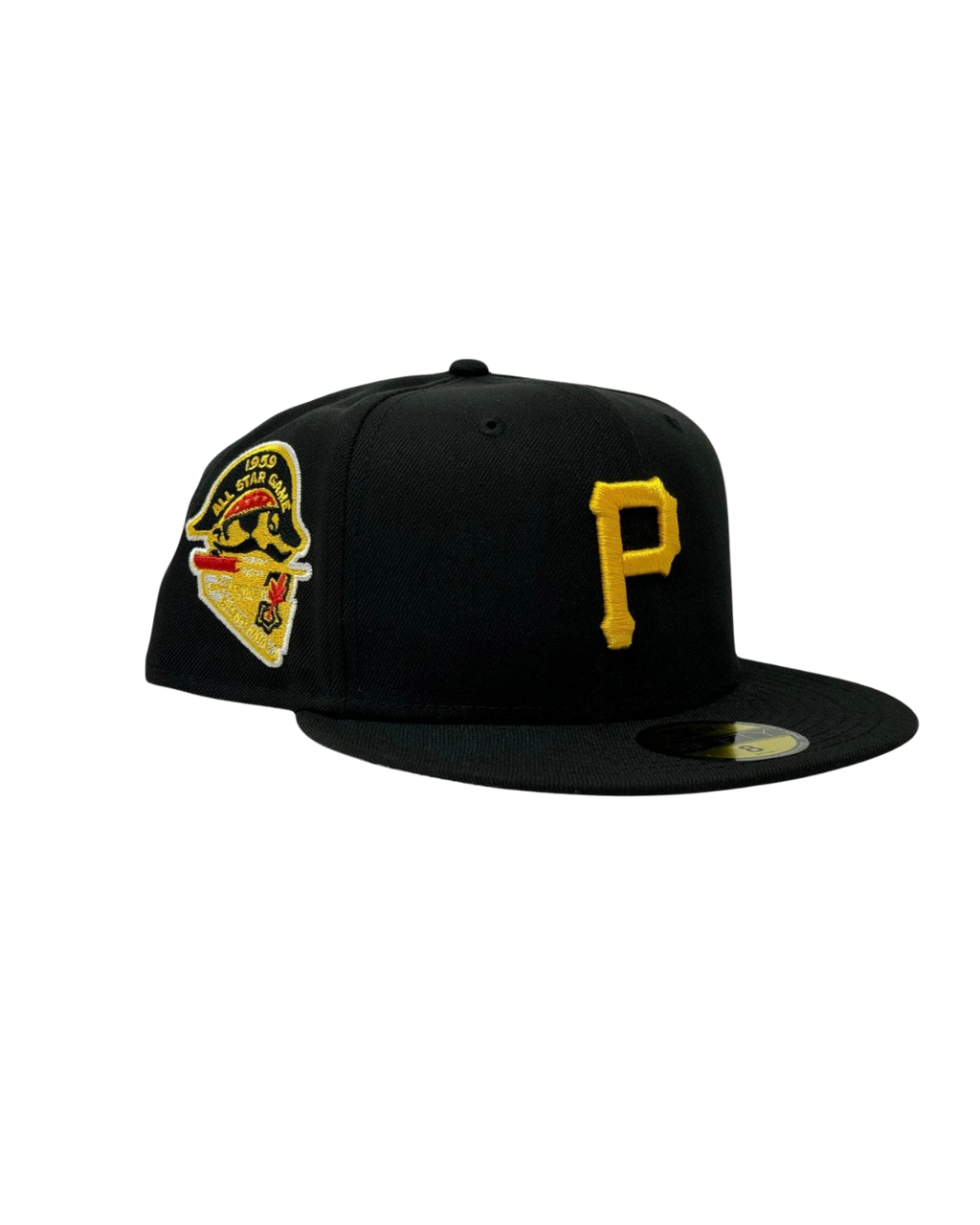 Pittsburgh Pirates 1959 All Star Game Black 59Fifty New Era Fitted Hat