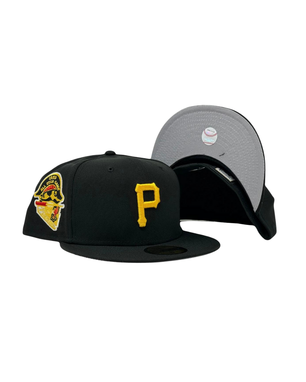 Pittsburgh Pirates 1959 All Star Game Black 59Fifty New Era Fitted Hat
