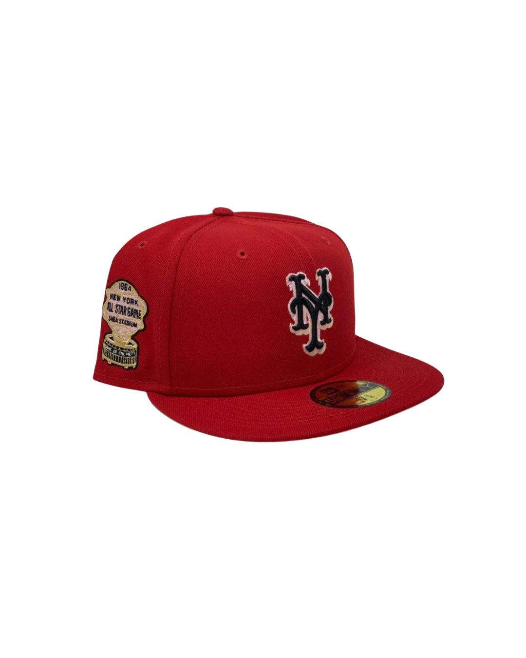 NEW YORK METS 1964 ALL STAR GAME "STRAWBERRY REFRESHER" RED PINK B