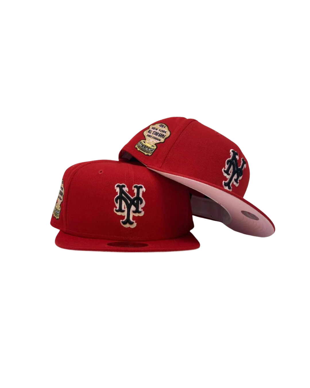 NEW YORK METS 1964 ALL STAR GAME "STRAWBERRY REFRESHER" RED PINK B